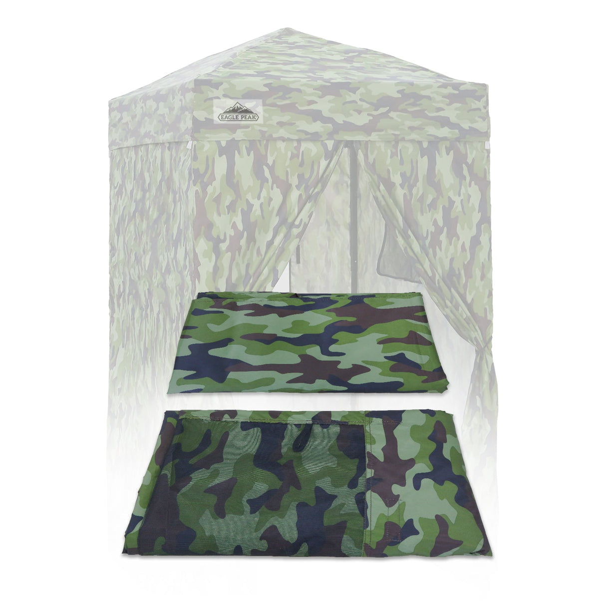 Replacement Canopy Top and Four Walls for 4x4 Changing Room - Frame NOT Included - Eagle Peak Custom Canopy Tent