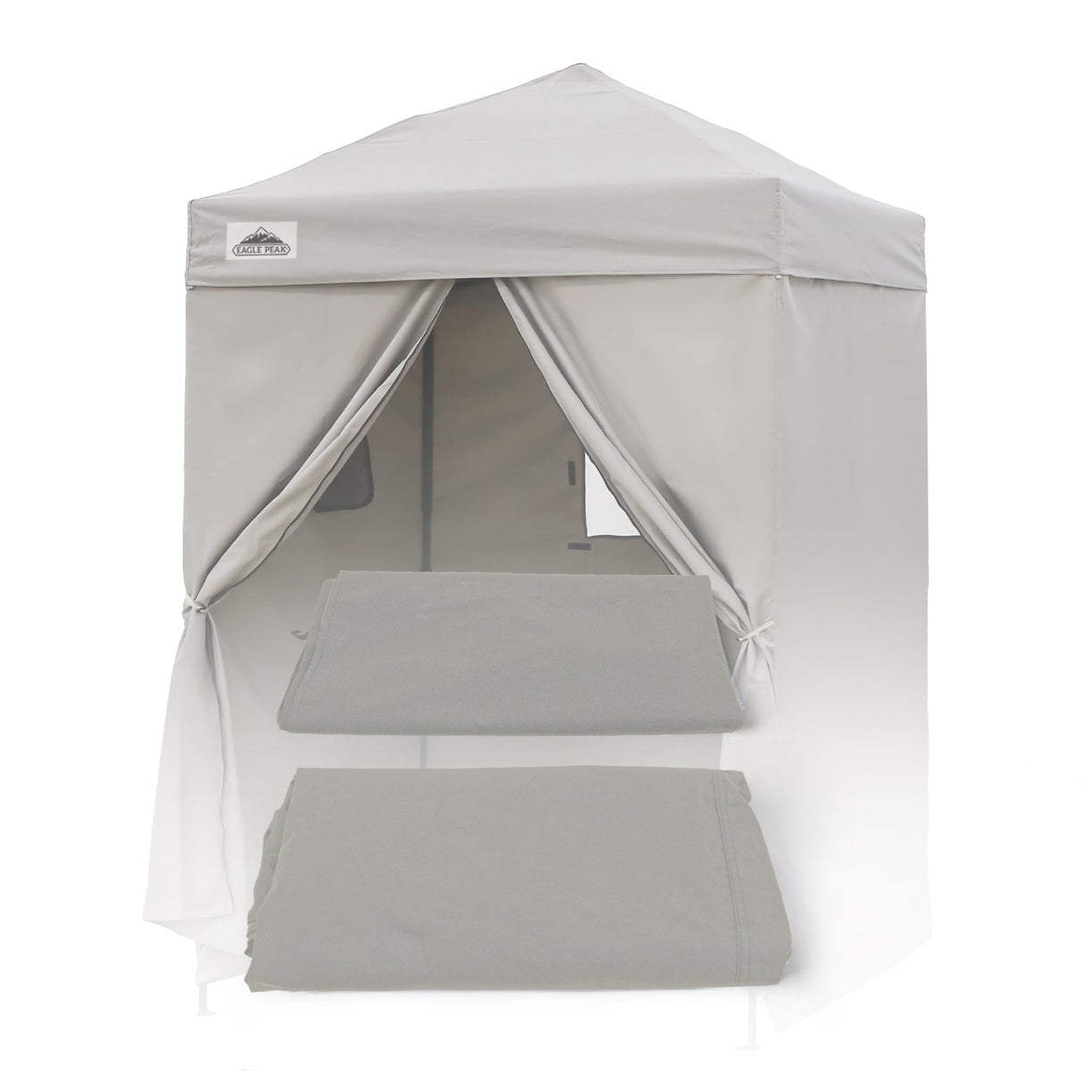 Replacement Canopy Top and Four Walls for 5x5 Changing Room - Frame NOT Included - Eagle Peak Custom Canopy Tent
