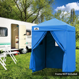 Replacement Canopy Top and Four Walls for 5x5 Changing Room - Frame NOT Included - Eagle Peak Custom Canopy Tent