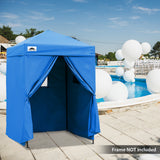 Replacement Canopy Top and Four Walls for 5x5 Changing Room - Frame NOT Included - Eagle Peak Custom Canopy Tent