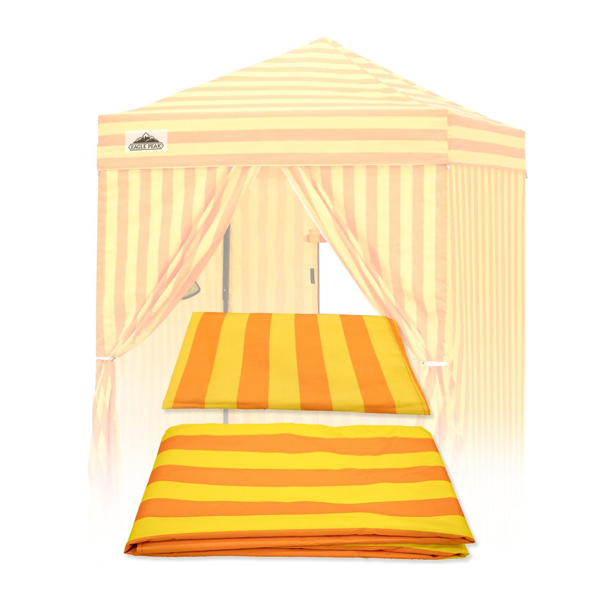 Replacement Canopy Top and Four Walls for 5x5 Changing Room - Frame NOT Included - Eagle Peak Custom Canopy Tent
