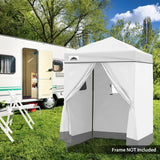 Replacement Canopy Top and Four Walls for 5x5 Changing Room - Frame NOT Included - Eagle Peak Custom Canopy Tent