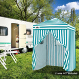 Replacement Canopy Top and Four Walls for 5x5 Changing Room - Frame NOT Included - Eagle Peak Custom Canopy Tent