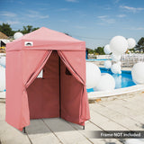 Replacement Canopy Top and Four Walls for 5x5 Changing Room - Frame NOT Included - Eagle Peak Custom Canopy Tent