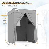 Replacement Canopy Top and Four Walls for 5x5 Pop Up Flat Top Changing Room - Eagle Peak Custom Canopy Tent