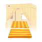 Replacement Canopy Top and Four Walls for 5x5 Pop Up Flat Top Changing Room - Eagle Peak Custom Canopy Tent