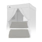 Replacement Canopy Top and Four Walls for 5x5 Pop Up Flat Top Changing Room - Eagle Peak Custom Canopy Tent