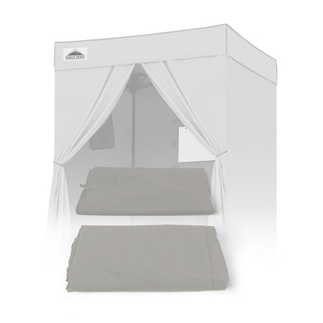 Replacement Canopy Top and Four Walls for 5x5 Pop Up Flat Top Changing Room - Eagle Peak Custom Canopy Tent