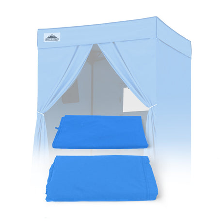 Replacement Canopy Top and Four Walls for 5x5 Pop Up Flat Top Changing Room - Eagle Peak Custom Canopy Tent