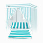Replacement Canopy Top and Four Walls for 5x5 Pop Up Flat Top Changing Room - Eagle Peak Custom Canopy Tent