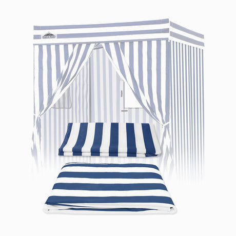 Replacement Canopy Top and Four Walls for 5x5 Pop Up Flat Top Changing Room - Eagle Peak Custom Canopy Tent