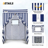 Replacement Canopy Top and Four Walls for 5x5 Pop Up Flat Top Changing Room - Eagle Peak Custom Canopy Tent
