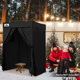 Replacement Canopy Top and Four Walls for 5x5 Pop Up Flat Top Changing Room - Eagle Peak Custom Canopy Tent