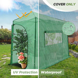 Replacement Cover for 10x5 Portable Lean - to Greenhouse (Frame Not Included) - Eagle Peak