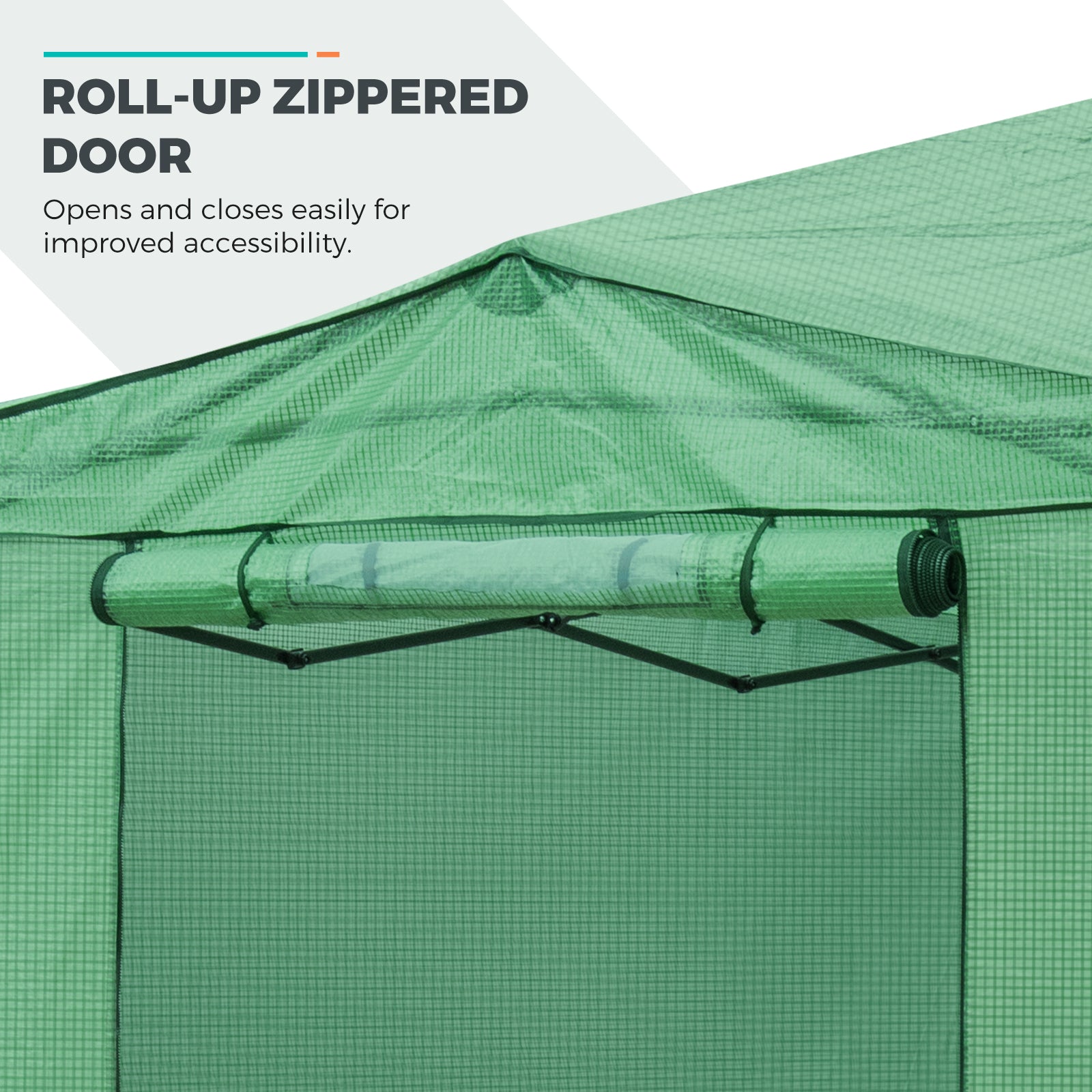 Replacement Cover for 12x8 Portable Walk-in Pop up Greenhouse