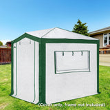Replacement Cover for 8x6 Pop up Greenhouse with Polyester Reinforced Corners - Eagle Peak Custom Canopy Tent