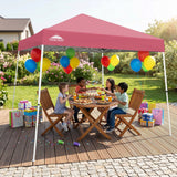 Slant Leg Pop up Canopy Tent, 10x10 Base 8x8 Top - Eagle Peak®