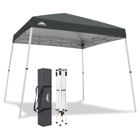 Slant Leg Pop up Canopy Tent, 10x10 Base 8x8 Top - Eagle Peak®