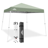 Slant Leg Pop up Canopy Tent, 10x10 Base 8x8 Top - Eagle Peak®