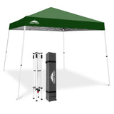 Slant Leg Pop up Canopy Tent, 10x10 Base 8x8 Top - Eagle Peak®