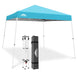 Slant Leg Pop up Canopy Tent, 10x10 Base 8x8 Top - Eagle Peak®