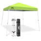 Slant Leg Pop up Canopy Tent, 10x10 Base 8x8 Top - Eagle Peak®