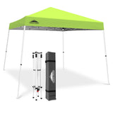 Slant Leg Pop up Canopy Tent, 10x10 Base 8x8 Top - Eagle Peak®