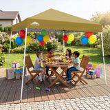 Slant Leg Pop up Canopy Tent, 10x10 Base 8x8 Top - Eagle Peak®