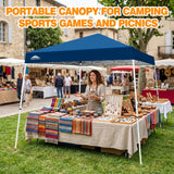 Slant Leg Pop up Canopy Tent, 10x10 Base 8x8 Top - Eagle Peak®