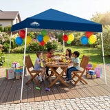 Slant Leg Pop up Canopy Tent, 10x10 Base 8x8 Top - Eagle Peak®