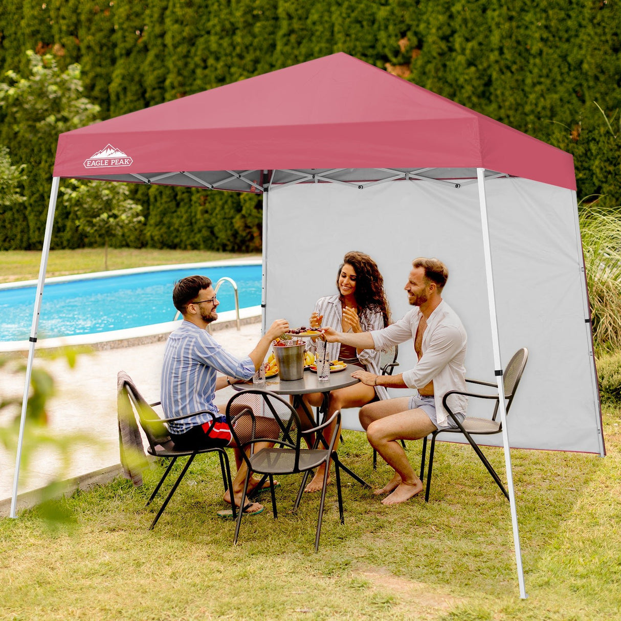 Sunwall / Sidewall for 10x10 Slant Leg Canopy Only, 1 Sidewall - Eagle Peak Custom Canopy Tent