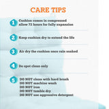 Tufted Outdoor/Indoor High Back Patio Chair Cushions, Set of 4, 46'' x 22'' - Eagle Peak Custom Canopy Tent