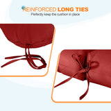 Tufted Outdoor/Indoor Seat/Back Chair Cushions, Set of 1, 42'' x 21'' - Eagle Peak Custom Canopy Tent