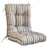 Tufted Outdoor/Indoor Seat/Back Chair Cushions, Set of 1, 42'' x 21'' - Eagle Peak Custom Canopy Tent