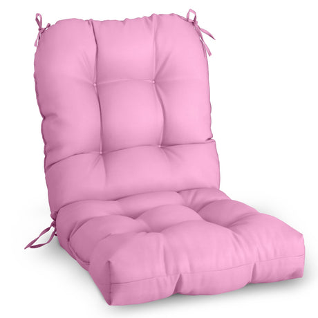 Tufted Outdoor/Indoor Seat/Back Chair Cushions, Set of 1, 42'' x 21'' - Eagle Peak Custom Canopy Tent