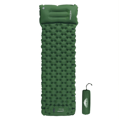 VALLEY Inflatable Sleeping Pad with Integrated Headrest - Eagle Peak®