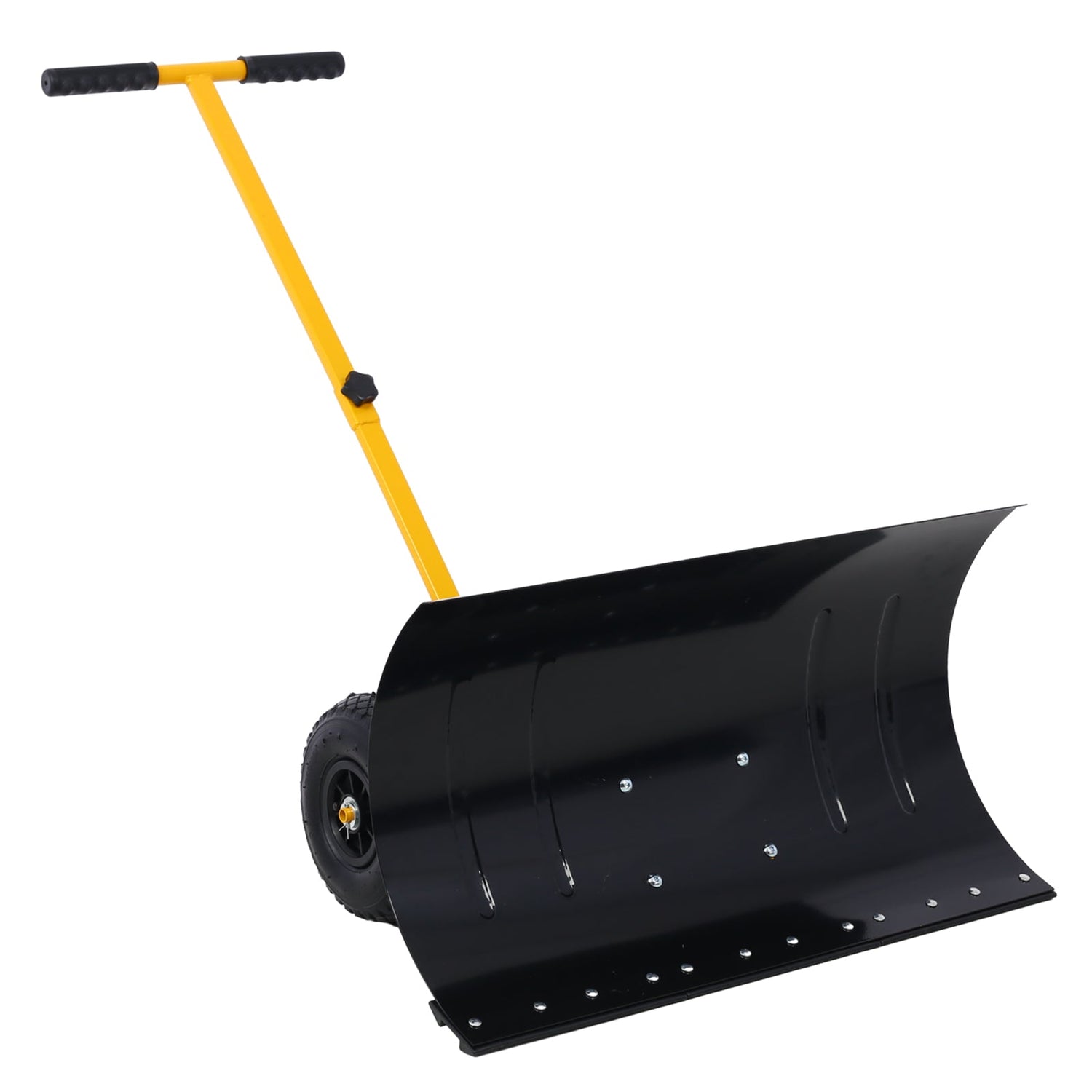 EAGLE PEAK Single-Rod Wheeled Snow Shovel