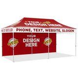 EAGLE PEAK 40mm Hex Leg Aluminum Commercial Custom Canopy Tent 10x20  - CLICK TO CONFIGURE - Package Prices Start at $1399.00