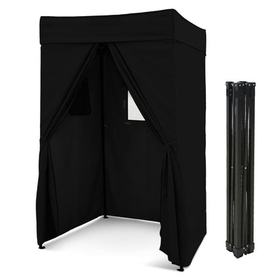 EAGLE PEAK Flex Compact 4x4 Pop-up Canopy Changing Room, Portable Privacy Dressing Room for Indoor Fashion Photoshoots, Camping, or Pool