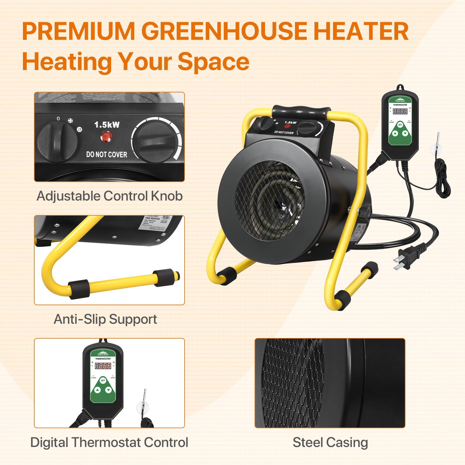 Greenhouse Heater Thermostats - Greenhouse Megastore