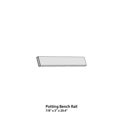 PBT04-Part 7 Potting Bench Rail