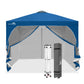 EAGLE PEAK 10x10 Outdoor Pop Up Canopy Tent, Pop Up Screenhouse with Mosquito Netting, Vented Top and Wheeled Carrying Bag - Eagle Peak®