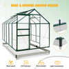 EAGLE PEAK 10x6x7 Polycarbonate and Aluminum Walk-in Hobby Greenhouse