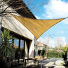EAGLE PEAK Sun Shade Sail Triangle Canopy 16x16x16 UV Block Awning for Outdoor Patio Lawn Garden Backyard Deck
