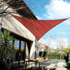 EAGLE PEAK Sun Shade Sail Triangle Canopy 16x16x16 UV Block Awning for Outdoor Patio Lawn Garden Backyard Deck